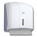 C&V Katlı Kağıt Havlu Dispenseri Kapasite 400 (Beyaz)